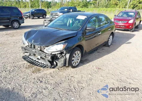 2017 Nissan Sentra Sv из США, поврежденный, VIN 3N1AB7AP3HY344073